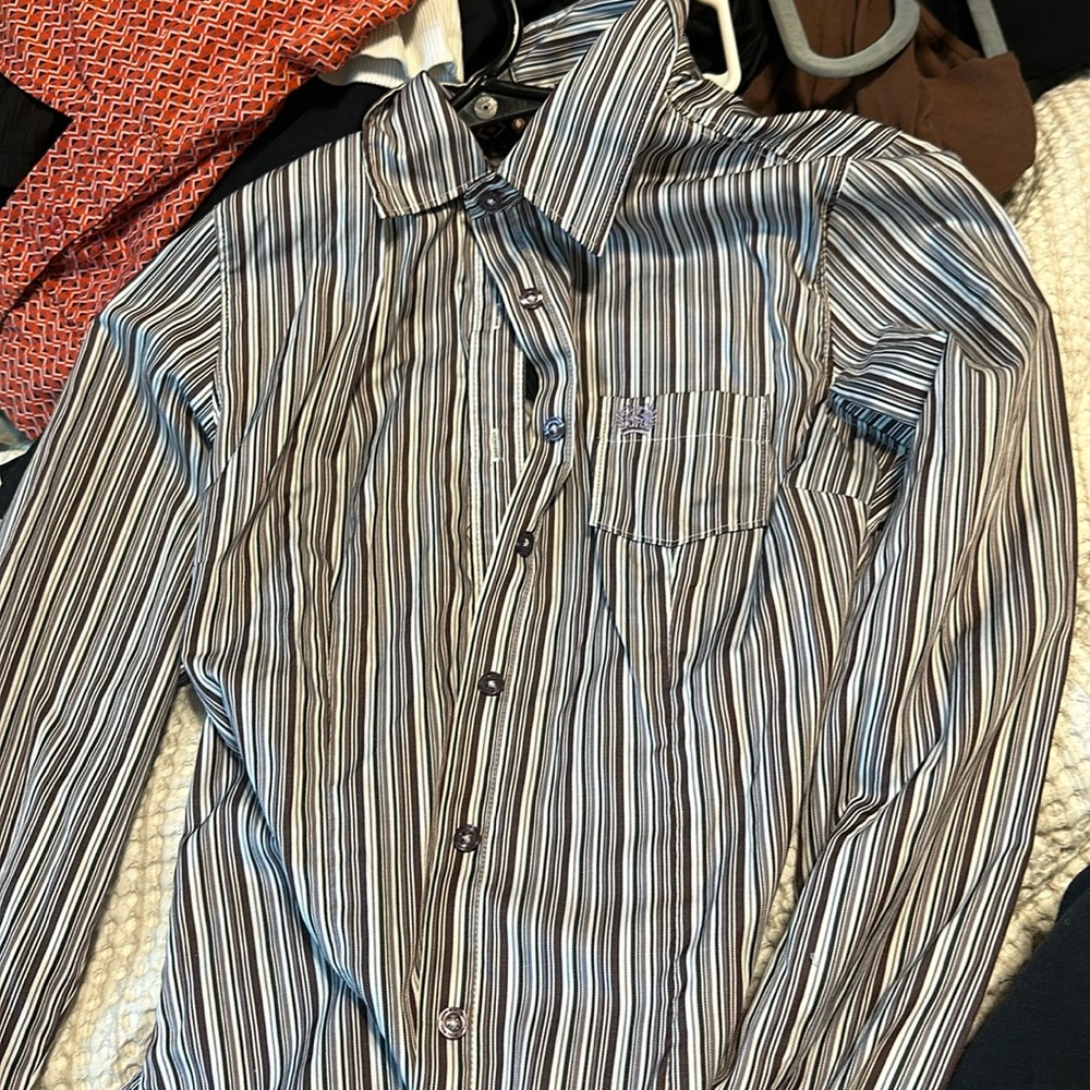 Cinch button up, small